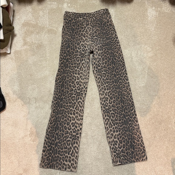 Leopard Print jeans - Picture 5 of 6